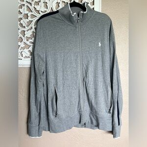 Polo Ralph Lauren Gray Zip-Up Sweater